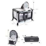 Baby Play Yard Bed Supplier - Sleeping Newborn Mosquito Foldable Travel Net Playpen