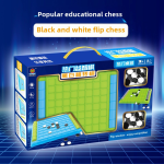 Chess Board Game Supplier - Large Children's Plastic Geometry Memory Flip Cube