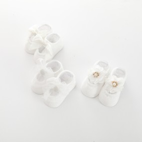 Baby Socks Manufacturer - Big Bow Student Princess Stockings Stretch Solid Color