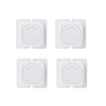 Safety Door Lock Supplier - Baby Child Band Adhesive Plastic Security Locking Hook