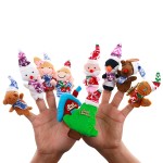 Christmas Finger Puppet Supplier - New Christmas Plush Toy Mini Small Animal Hat Mini