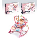 Baby Rocker Chair Manufacturer - Guangdong Color Red Soft Sleeper Design Manual Swing