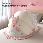 Crib Mosquito Net Supplier - Baby Cribs Netting Stand Canopy Tent Kids Safety Pop up