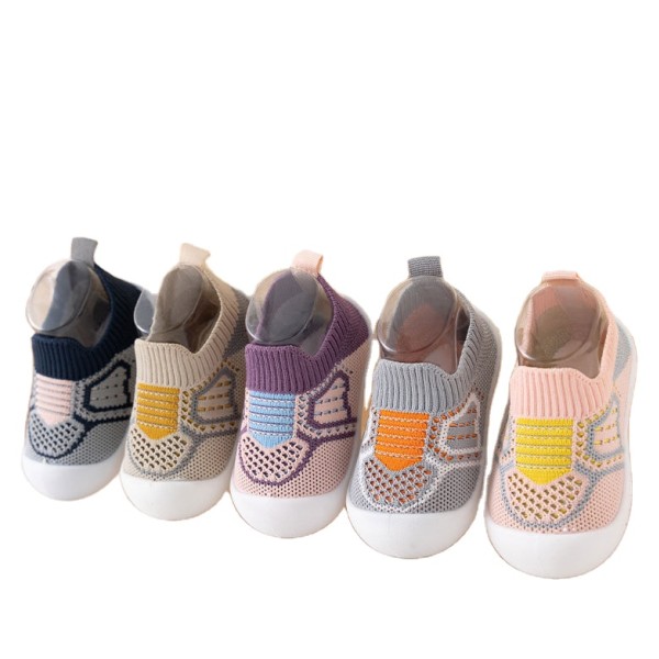 Baby Shoes Manufacturer - OEM 2024 New Style Solid Color Rubber Sole Non slip