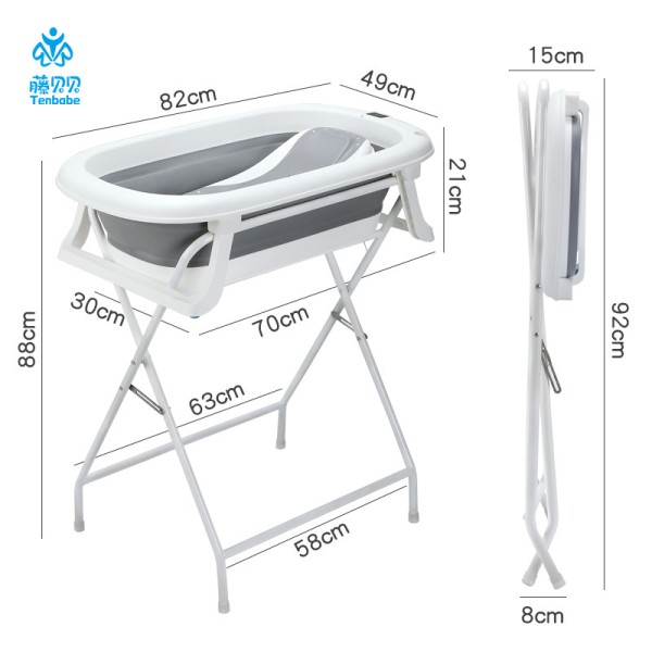 Bathtub Stand Supplier - Newborn Dog Black Gold Free Standing Foot Legs Pad