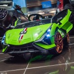 Kids Electric Car Manufacturer - Red Cycle 24V High Safety Girl Cartoon Racing Swing