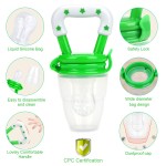 Baby Pacifiers Supplier - Pacifier Free Silicone BPA Rubber Flat Fruit Chain Feeder