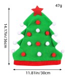 Christmas Elf Hats Supplier - New Christmas Tree Hat Festival Party Elf Novelty Hats