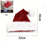 Christmas Hat Manufacturer - New Christmas Glitter Party Decoration Headwear Santa Hat