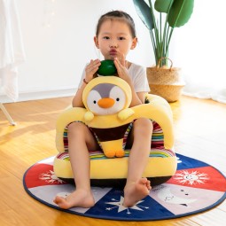 Baby Plush Sofa Manufacturer - Kids Bed Chair Mini Anti Fall Safety for Child