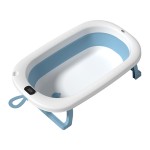 Baby Bath Tub Set Supplier - Pour Bebe Foldable Silicone Soft Plastic Cover Bathtub