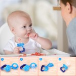 Baby Pacifiers Supplier - Pacifier Free Silicone BPA Rubber Flat Fruit Chain Feeder