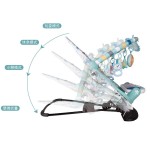 Baby Electric Bouncer Supplier - Red USB Durable Outdoor 6 Month Cradle Swing Chair