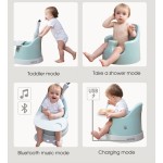 Children Dining Chair Supplier - Portable High Booster Seat Music Growth Plastic