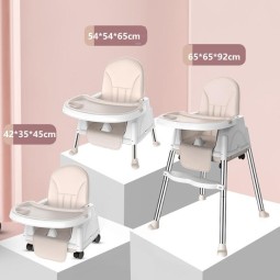Baby Dining Chair Supplier - OEM Portable Feeding High Sitting Safety Booster Seat