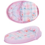Baby Bassinet Supplier - Cheap Cots Flower Steel Portable Snuggle Bed Mosquito Nets