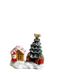Christmas Ornaments Manufacturer - Small House Micro Landscape Resin House Small Decorations