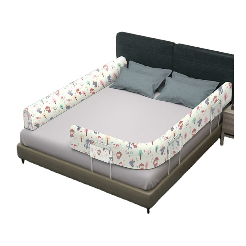 Bed Rail Manufacturer - Toddler Portable Bumper Folding Safety Guard Breathable