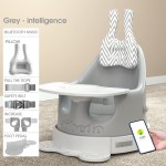 Children Dining Chair Supplier - Portable High Booster Seat Music Growth Plastic