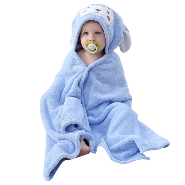 Microfiber Poncho Supplier - Fashion Animal Printed Children Beach Baby Muslin Towel