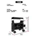 Twin Baby Stroller Supplier - High Quality Children Buggy Lightweight Easy Folding Breathable