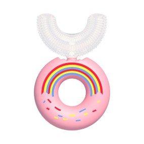 Kids Toothbrush Supplier - Wholesale Refillable Sonic U Shaped Soft Silicone Brush