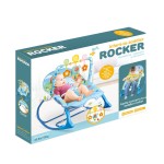 Baby Rocker Chair Manufacturer - Guangdong Color Red Soft Sleeper Design Manual Swing