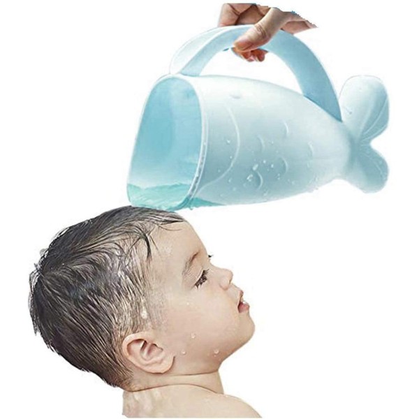 Baby Shampoo Rinse Cup Supplier - Newborn Bath Shower Cups Waterfall Toddler Visor