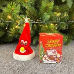 Electric Christmas Hat Manufacturer - New Electric Santa Claus Toy Swinging Bell Lights