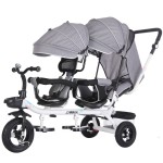 Double Baby Stroller Manufacturer - Hot Sale Good Quality Two Models Easy Foldable