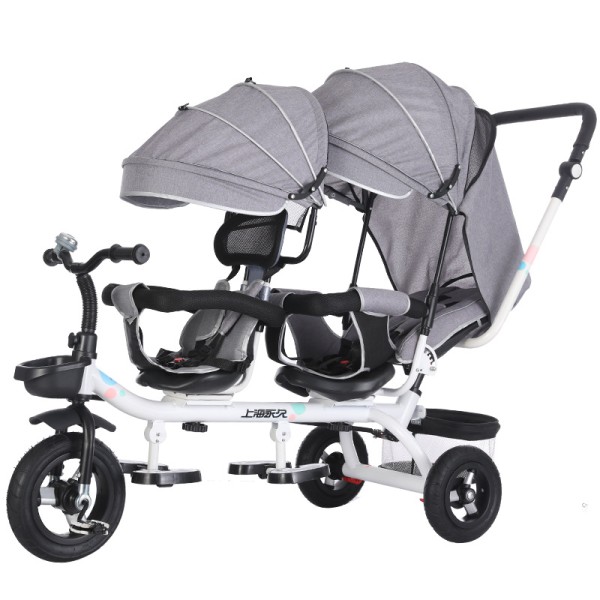 Double Baby Stroller Manufacturer - Hot Sale Good Quality Two Models Easy Foldable