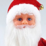 Santa Claus Doll Supplier - Novelty Creative Shaking Lights Lifting Bells with Music