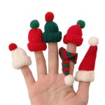 Christmas Bottle Scarf Supplier - Mini Christmas Hat Scarf Doll Decoration Bottle Scarf