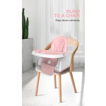 Baby Dining Chair Supplier - OEM Portable Feeding High Sitting Safety Booster Seat