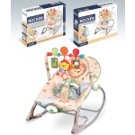 Baby Rocker Chair Manufacturer - Guangdong Color Red Soft Sleeper Design Manual Swing