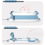Baby Bath Tub Set Supplier - Pour Bebe Foldable Silicone Soft Plastic Cover Bathtub