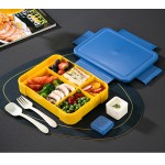 Silicone Bento Box Manufacturer - OEM Single Compartment No Spillage Anti Fall Cartoon