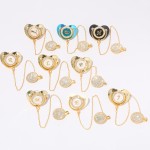 Baby Pacifier with Animal Supplier - PP Gold Flavor Print Rubber Cloth Eating Cases Holder