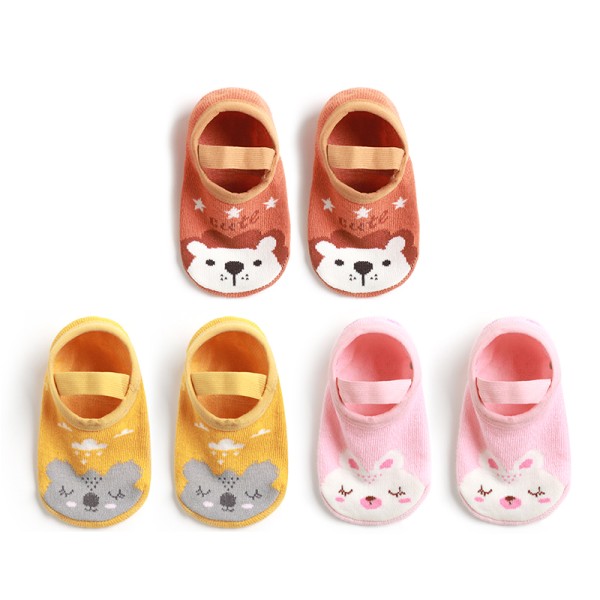 Baby Socks Supplier - Wholesale Infant Pure Cotton Breathable Anti slip Terry Sole