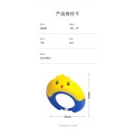 Baby Shower Cap Supplier - Newborn Customized Plastic EVA Waterproof Crown Cartoon