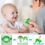 Baby Pacifiers Supplier - Pacifier Free Silicone BPA Rubber Flat Fruit Chain Feeder