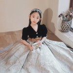 Baby Dress Supplier - Baby Dresses Cotton 1 Year Old Stylish Embroidery Hand Smocked