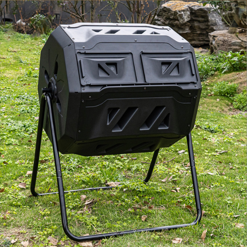 Composter - 160 Liter Tumbling Rotating Bin