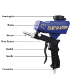 Sandblaster - Portable Pneumatic Gun Kit