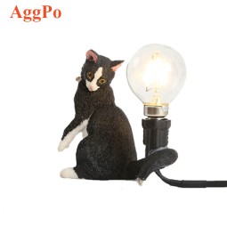 Cat Lamp - Resin Table Night Light