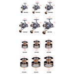 Fishing Reel - Spinning 2000-7000 Size