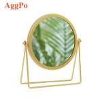 Vanity Mirror - Gold Frame Portable