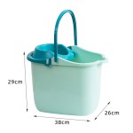 Mop Bucket - Manual Squeeze Plastic Wringer Factory