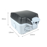 Weatherproof Switch - IP66 Outdoor Socket