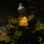 Solar Light - Eagle Figurine Garden Stake